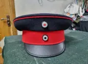 WW1 M1910 Antique Imperial German Prussian Infantry Officer’s Visor Cap Hat