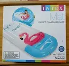 Intex Inflatable Float Sweet Flamingo Oval Mat 68 X 27” Swimming Lounge Summer