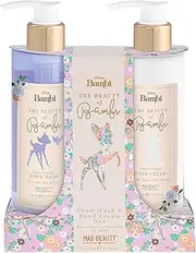MAD Beauty Disney Beauty of Bambi Hand Wash & Hand Cream Duo, Hand Care, Gorgeous Wild Flower Scent, 2 x 230 ml, Hydrating Self-Care Set, Great Gift