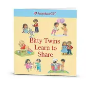 American Girl "BITTY TWINS LEARN TO SHARE " Book New Paperback--REDUCED