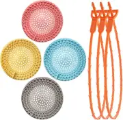 Drain Hair Catcher Drain Clog Remover Drain Snake Hair Remover Shower Hair Drain