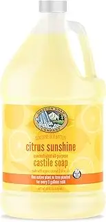 (Citrus Sunshine, 3.8l (3790ml)) - Oregon Soap Company - Citrus Sunshine, Liquid Castile Soap, Made with USDA Certified Organic Oils (3.8l (3790ml))