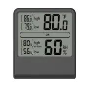 Indoor Electronic Temperature and Humidity Meter with Precise Measurements