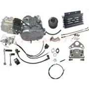 Lifan 140cc Manual 4 Gear Engine Motor Kits Oil Cooler for Pit Pro Dirt Bike SSR