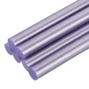 Mini Hot Glue Sticks for Glue Gun 0.43-inch x 4-inch Metallic Purple 6pcs