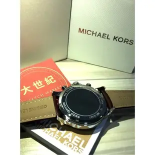 （琳琳二手）Michael KORS 飛行三眼計時-石英男錶 mk8362