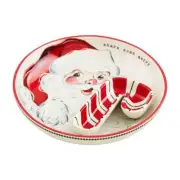 Mud Pie Home Retro Santa Claus Chip and Candy Cane Christmas Dip Set