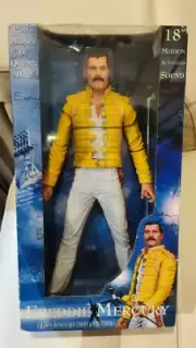NECA Freddie Mercury 18 Inch Sound Gimmick Built-In Action Figure 2006new(other)