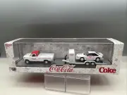 M2 Machines Coca-Cola 1969 Ford F-100 Ranger 4x4 & 1990 Ford Mustang GT