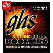 GHS GBH-8 8-String Nickel Plated Round Wound Heavy Electric Guitar Strings 11-85