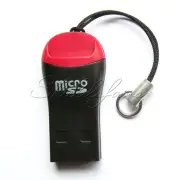 2PCS High Speed USB 2.0 Mini Micro SD T-Flash TF M2 Memory Card Reader