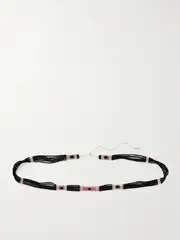 [Isabel Marant] Isabel Marant - Relona Beaded Belt - Black - M M Black
