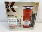NEW Keurig K-Mini Single Serve K-Cup Pod Coffee Maker, Poppy Red