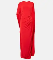 [Stella McCartney] Stella McCartney Asymmetric gown AU 14 red