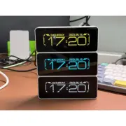 Music Spectrum Display Rhythm Light Desktop Clock + Remote Control AK25664_V2.0