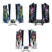 OFFICIAL RIZA PEKER ART MIX VINYL SKIN FOR PS5 SLIM DIGITAL CONSOLE & CONTROLLER