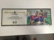 Brand New Bar Mat Grand Finals of the Decade Manly vs Newcastle 1997