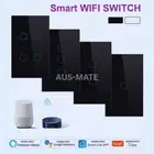 WiFi Switch Smart Home Touch RF Light Wall Panel For Alexa Google 1/2/3/4 Gang