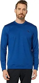[PUMA] Cloudspun Crew Neck Blazing Blue Heather MD
