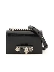 Alexander Mcqueen Jewelled Satchel Mini Bag