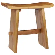Stool Solid Teak Wood vidaXL