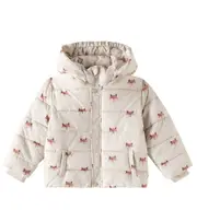 [Rylee + Cru] Rylee + Cru Foxes hooded jacket Y 6/7 white