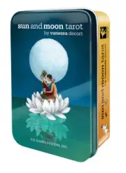 SUN & MOON TAROT IN TIN Deck Card Set mystical fortune telling oracle cards