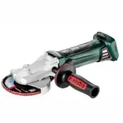 Metabo 18V 125mm Flat Head Angle Grinder With Quick Locking Nut In MetaLoc II Ca