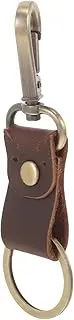 [GAROZATION] Retro Leather Keychain Pendant for Women Durable Keychain for Purse Unique Backpack Charm Vintage and Leather Keyring present for Stylish Accessories