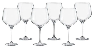 Bohemia Crystal Rebecca Wine Or Cocktail Glass, Set of 6 - 820mL