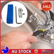 Broken Bolt Remover Tool Set Stripped Screw Extractor Pipe Key Kit Easy Out QG