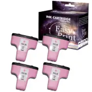 4PK replace for HP 02XL Ink Cartridge for PhotoSmart C6200, Light Magenta