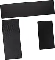 [Generic] 3pcs Highlighting Sectioning Boards Hair Dye Color Board Hairstylist Hair Dye Plate Salon Dye Board Hair Dye Application Board