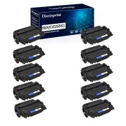 10PK 55X CE255X Toner Cartridge For HP LaserJet P3010 P3015d MFP M525dn M521dw