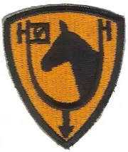 US ARMY WWII 61ST CAVALRY DIVISION UNIT PATCH (REPRODUCTION)