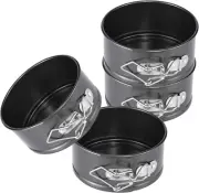 Mini Springform Pan Set, Small Nonstick Cheesecake Pans, For Pizzas & Quiches