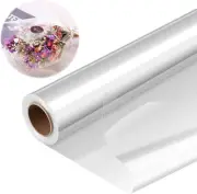 Clear Cellophane Wrap Rolls,40cm X 30m Florist Cellophane Wrap Roll,2.2 Thick