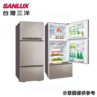 在飛比找myfone網路門市優惠-SANLUX台灣三洋 475公升1級能效變頻三門冰箱 SR-