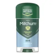Mitchum Advanced Gel Anti-Perspirant Deodorant Unscented 2.25 Oz