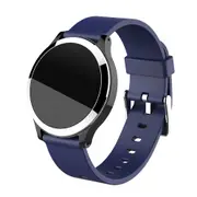 B67 ECG+PPG Heart Rate IP67 Waterproof Real-time Message Reminder Smart Watch BLUE COLOR