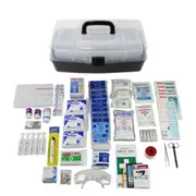Livingstone Western Australia Low Risk First Aid Kit Complete Set In Recyclable Plastic Case for 1-25 people