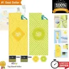Oversized Quick-Dry Microfiber Beach Towels Set - Sand Proof & Absorbent 73"x32"