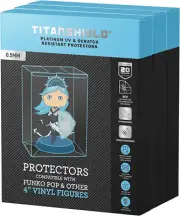 0.5Mm UV Scratch Resistant Protector Sleeves for Funko Pop 60Pc