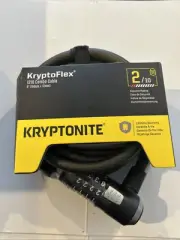 Kryptonite 6' KryptoFlex 1218 combo Cable 005223 Six Foot Cable Length