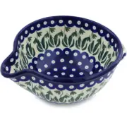 Polish Pottery Batter Bowl 7½-inch Ceramika Artystyczna Garden Pot