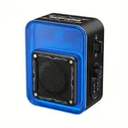 Transformers TWS Portable Wireless Speaker Bluetooth V5.4 1800mAh Rechargeable - Black Blue