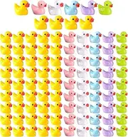 200 Pcs Resin Ducks Miniature Ducks | Tiny-Ducks Ornament,Tiny-Duck Figures DIY Terrarium and Handmade School Project,Micros Fairy Garden Landscape Aquarium Ornament Potted Plants Decor