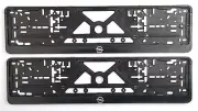 OPEL ALL MODEL FRAME EURO for LICENSE PLATE PLATES Logo Omega Senator Monza