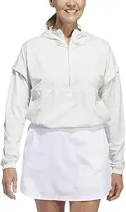 [adidas] ULT365 Women's Twisted Knit Half Zip Hoodie