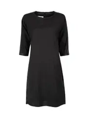 MM6 Black Panelled Shift Dress